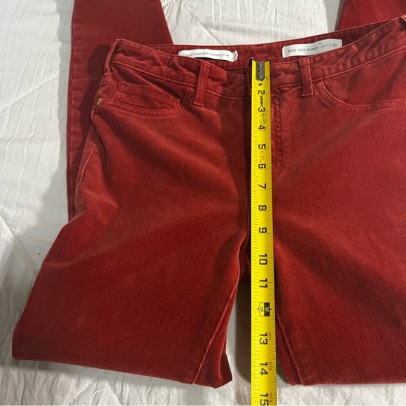 Pilcro and the Letterpress Anthropologie High-Rise Skinny Women’s Pants Size 29 - Picture 8 of 14